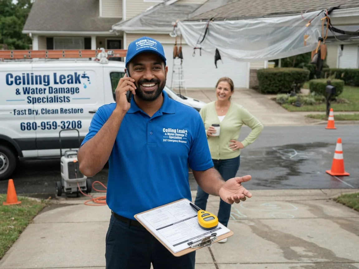 Ceiling Leak Cleanup Marysville, PA FAQs